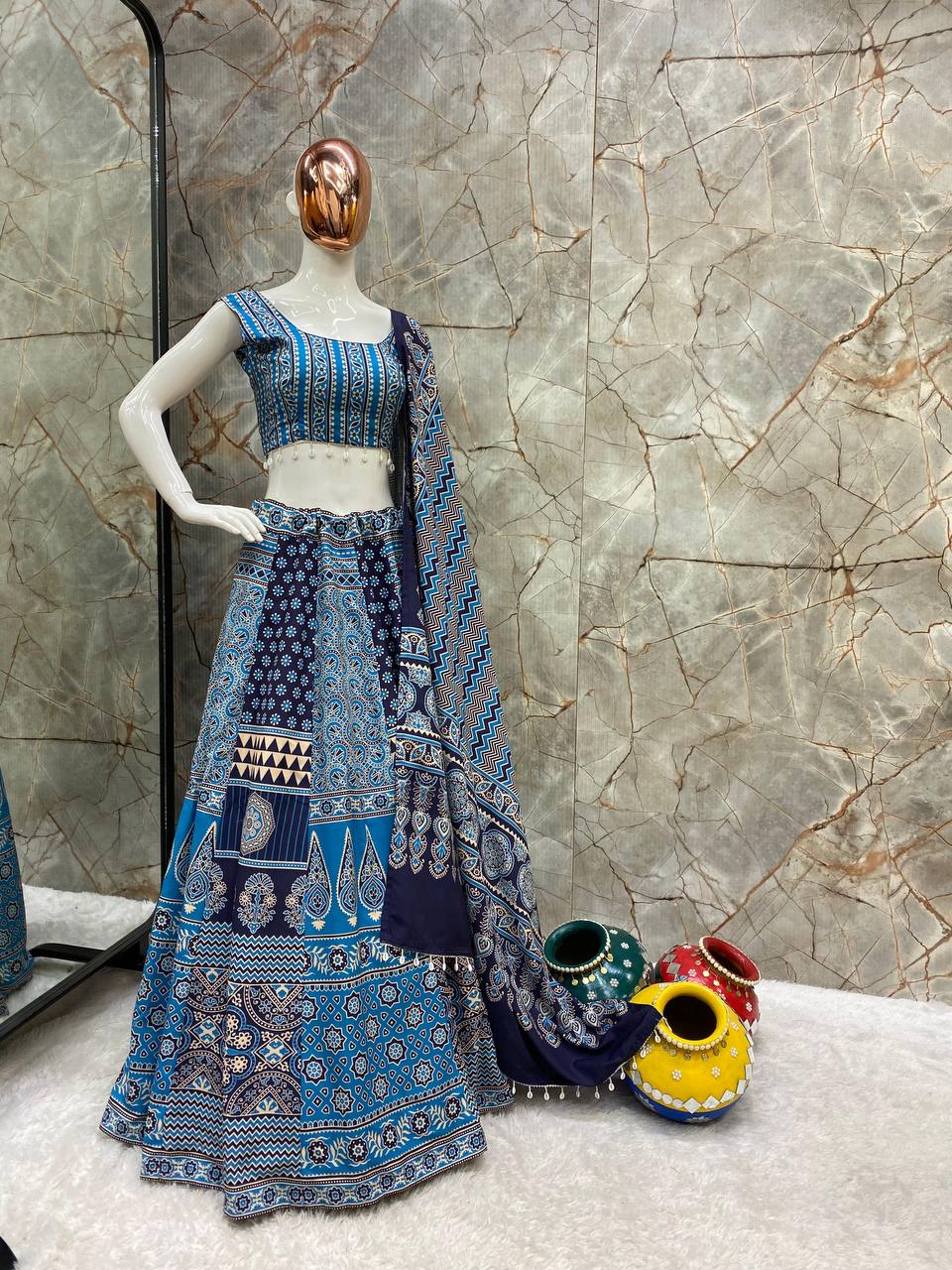 Kodi Lace Lehenga And Choli with Dupatta