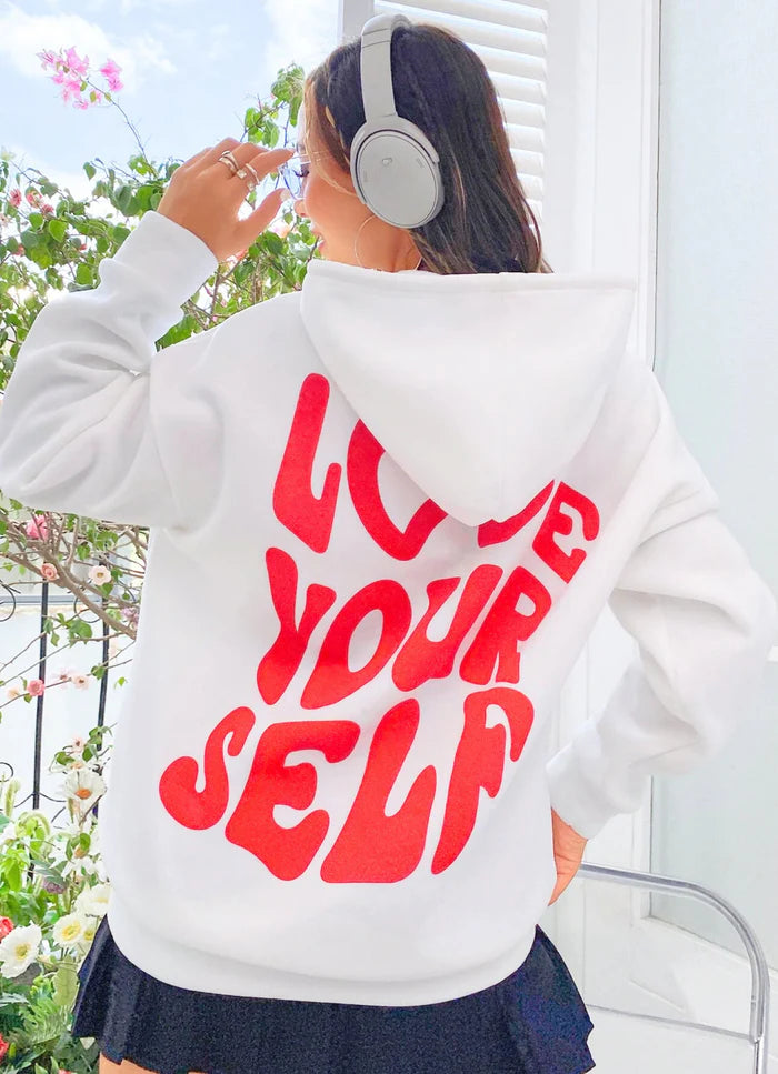 Love Yourself Designer Hoodie