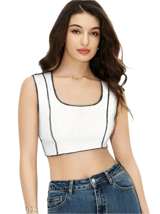 Sleeveless Crop Top