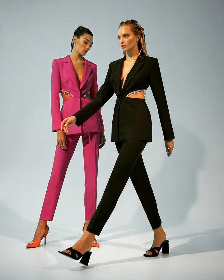 Nora Bling Crystal Blazer