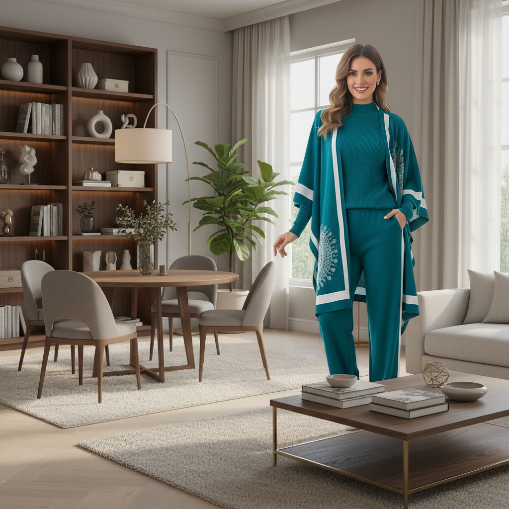 Cami Three Piece Luxury Winter Co-Ord Set