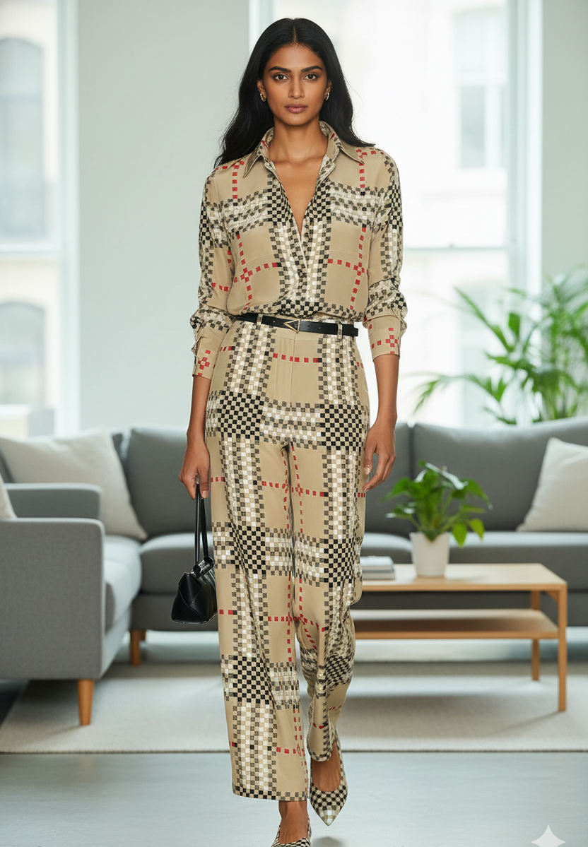 Burberry Checks Co-ord Set