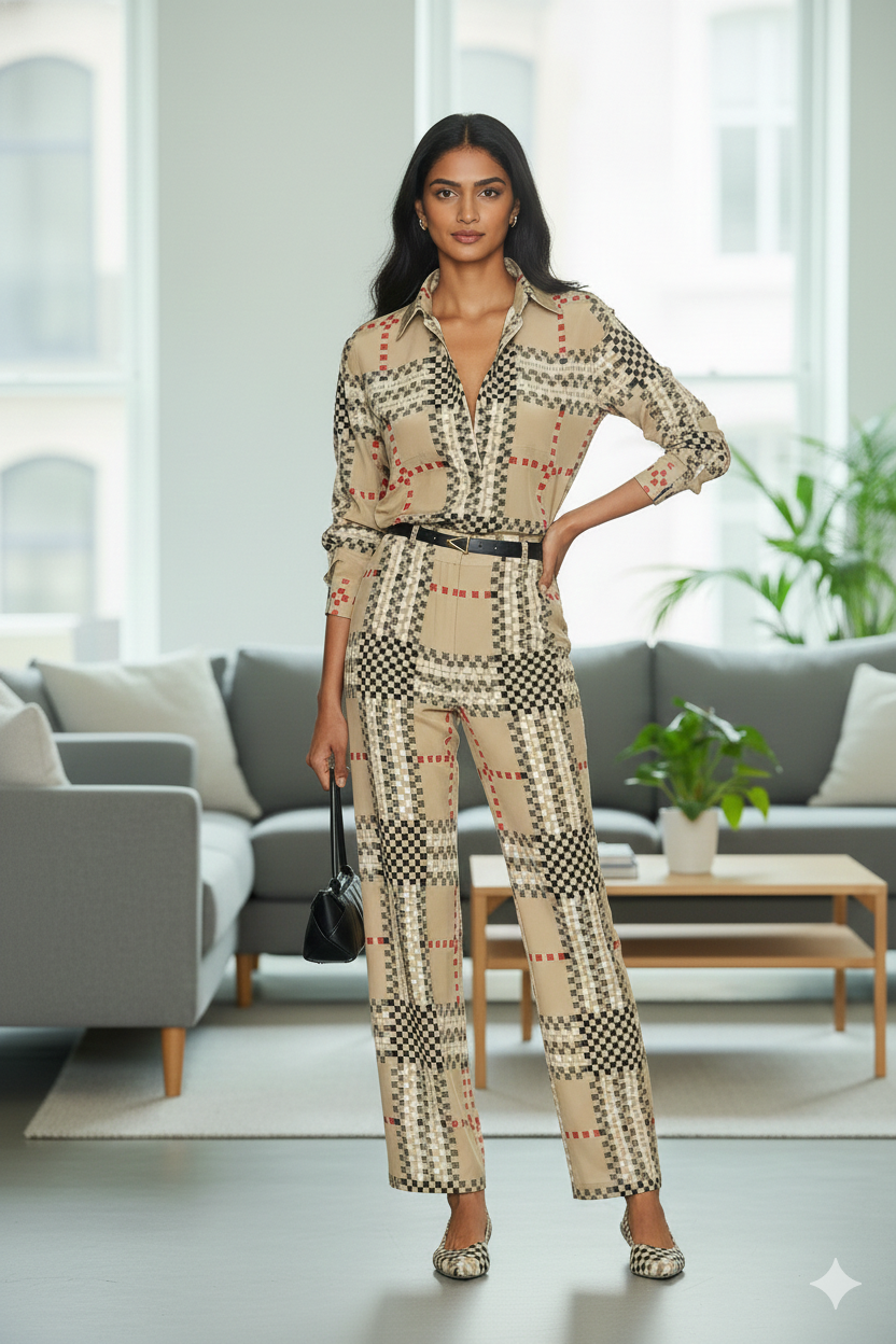 Burberry Checks Co-ord Set