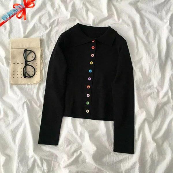 Long Sleeve Designer Knitted Sweater