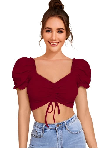 Fancy Crop Top