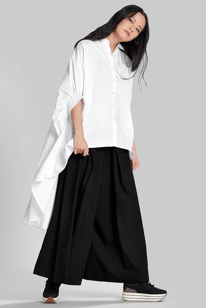 Women's Exaggerated Sleeves Design Loose Shirt Dress