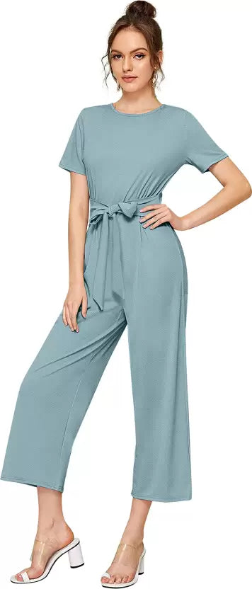 Solid Women Jumpsuit
