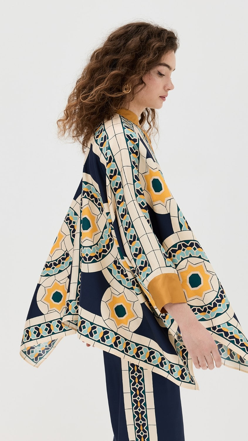 La Double J Foulard Shirt and Palazzo Co-Ord Set