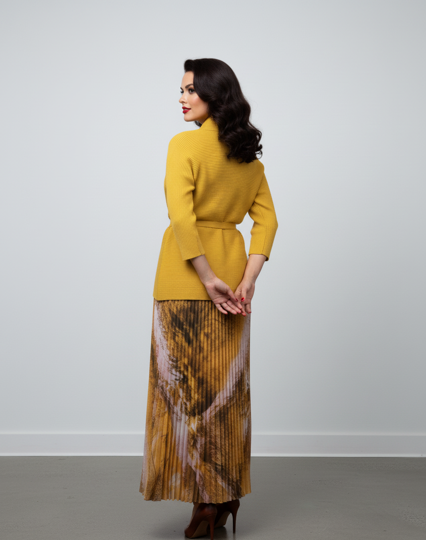 Josefina Bat Sleeve Top and Miyaki Skirt Set Two Piece Co-Ord Set