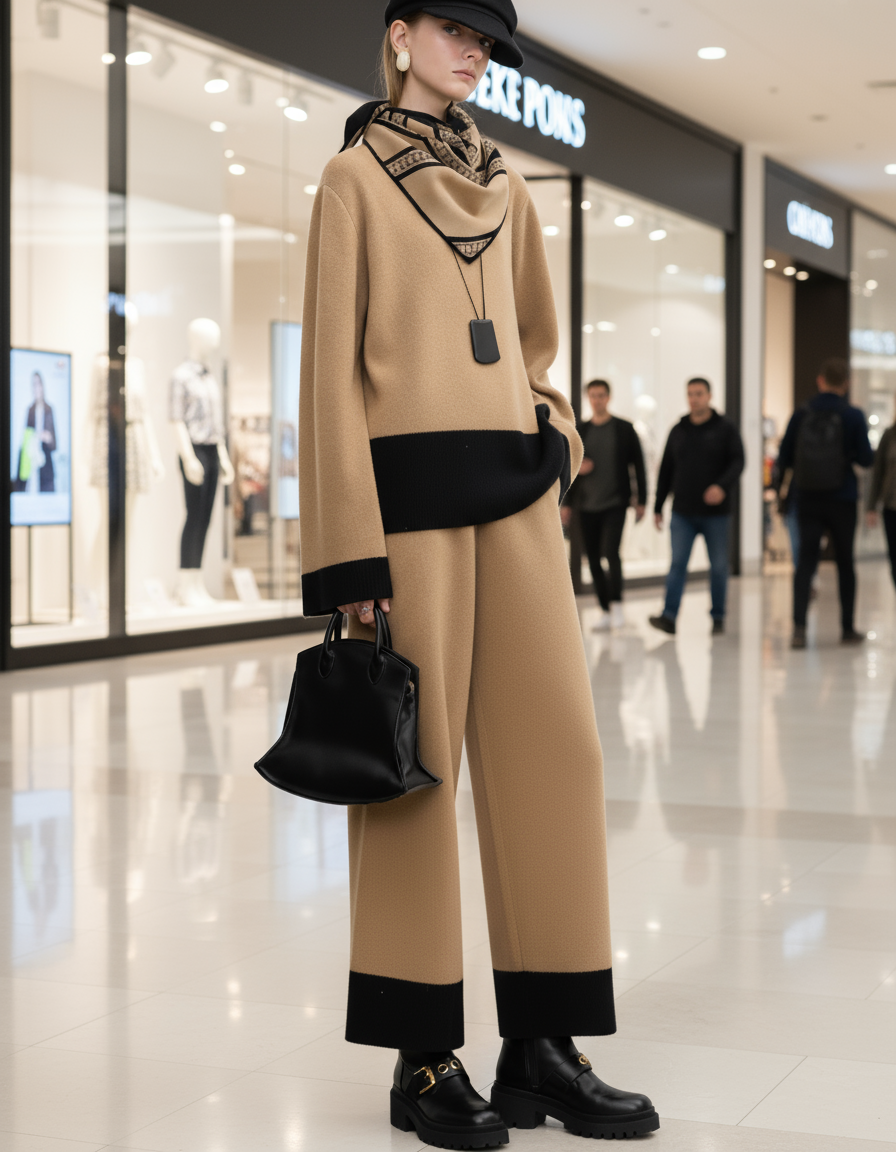 Eliana Luxury 2- Piece knitted Co-Ord Set