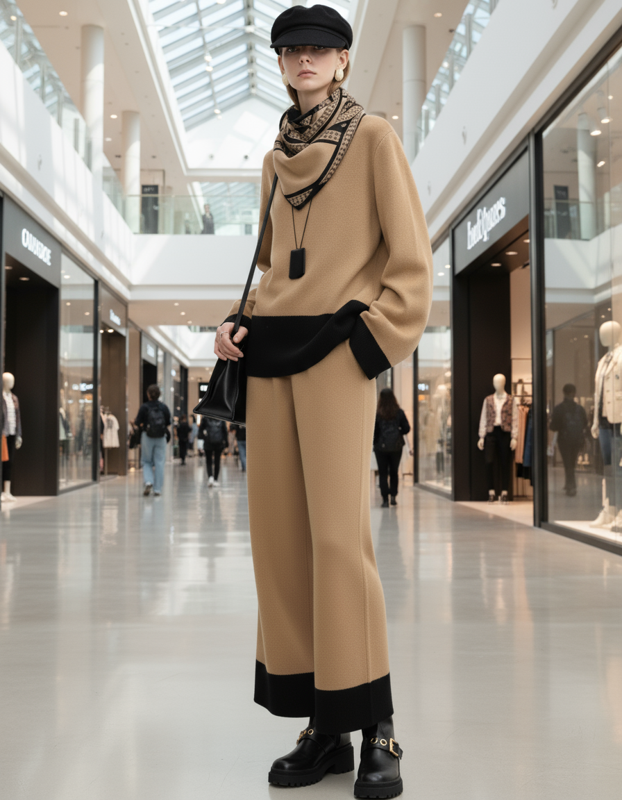 Eliana Luxury 2- Piece knitted Co-Ord Set