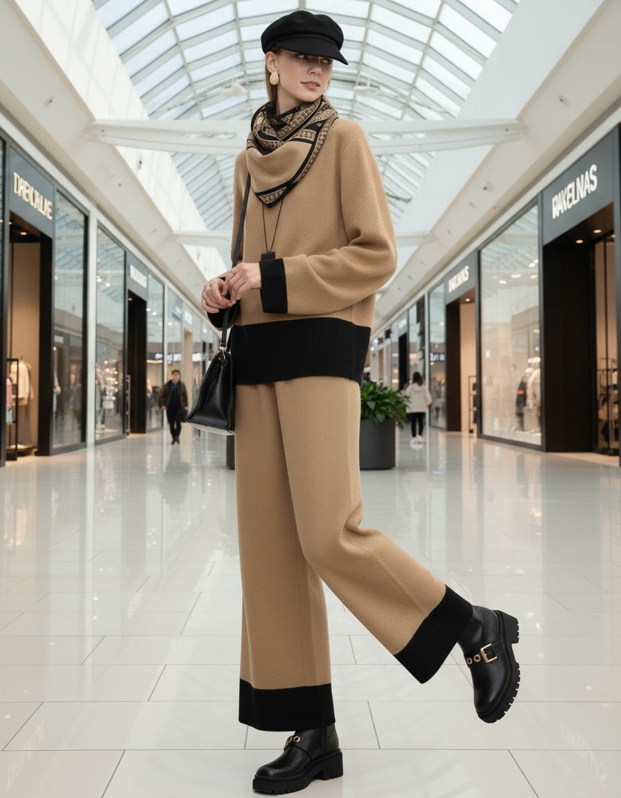 Eliana Luxury 2- Piece knitted Co-Ord Set