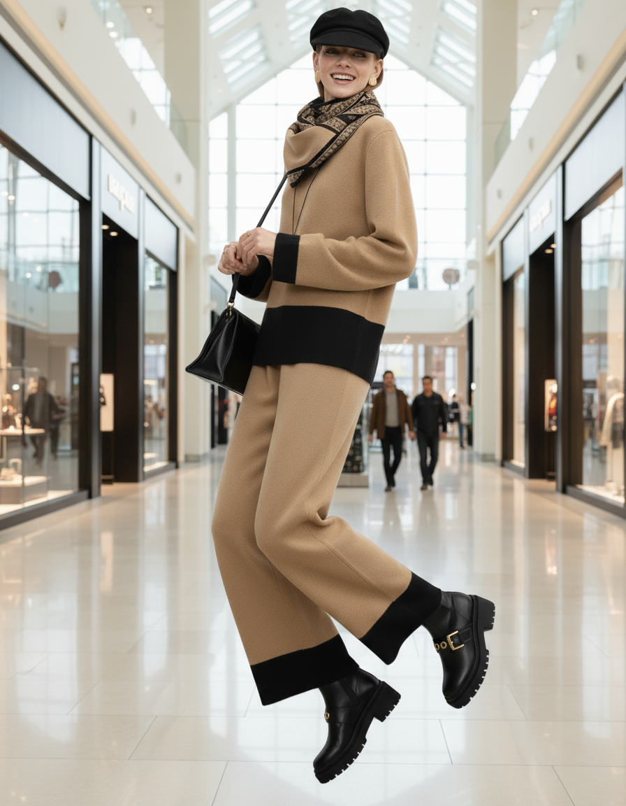 Eliana Luxury 2- Piece knitted Co-Ord Set