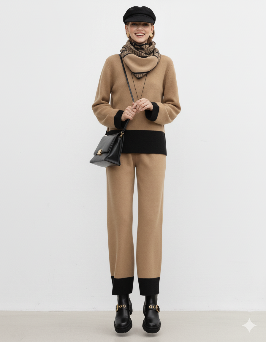 Eliana Luxury 2- Piece knitted Co-Ord Set