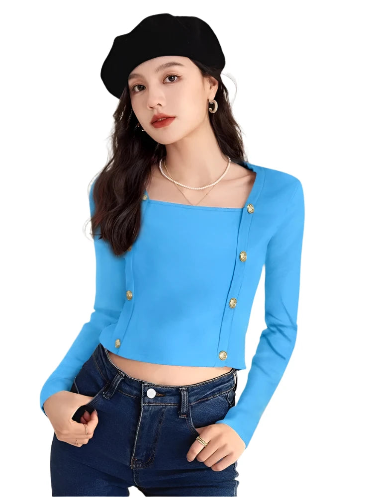 Hosiery Formal Wear Designer Ladies Tops