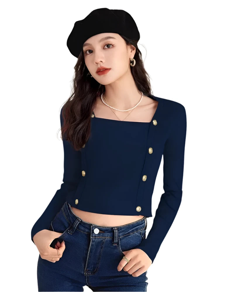 Hosiery Formal Wear Designer Ladies Tops