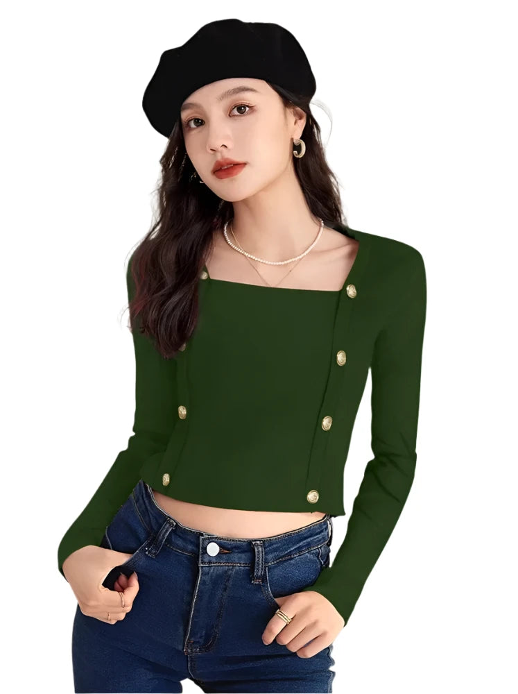 Hosiery Formal Wear Designer Ladies Tops