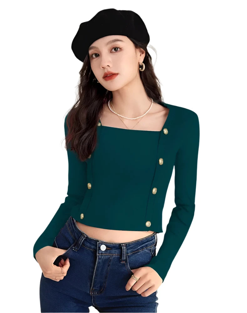 Hosiery Formal Wear Designer Ladies Tops