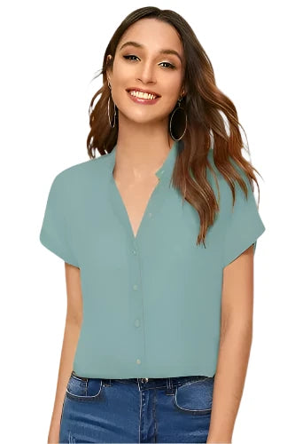 Casual Plain Shirt for Women