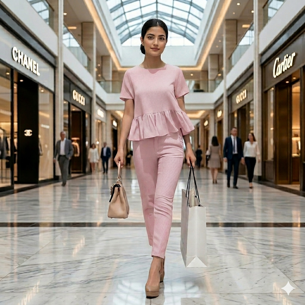 Serene Peplum Co-Ord Set
