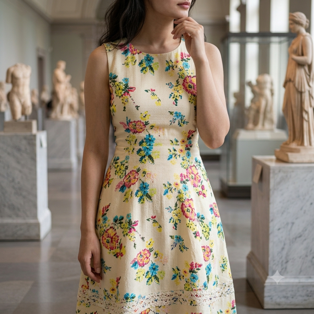 The Meadow Bloom Sleeveless Midi
