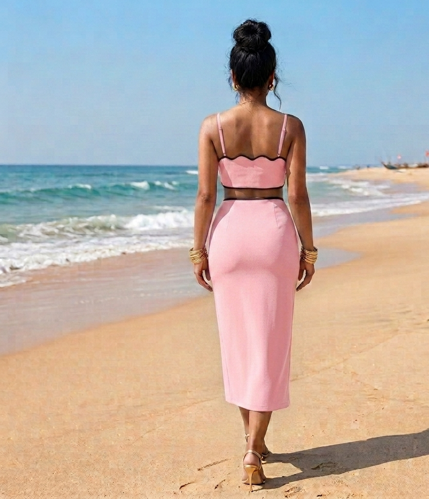 Riti Ocean Breeze Skirt Co- Ord Set