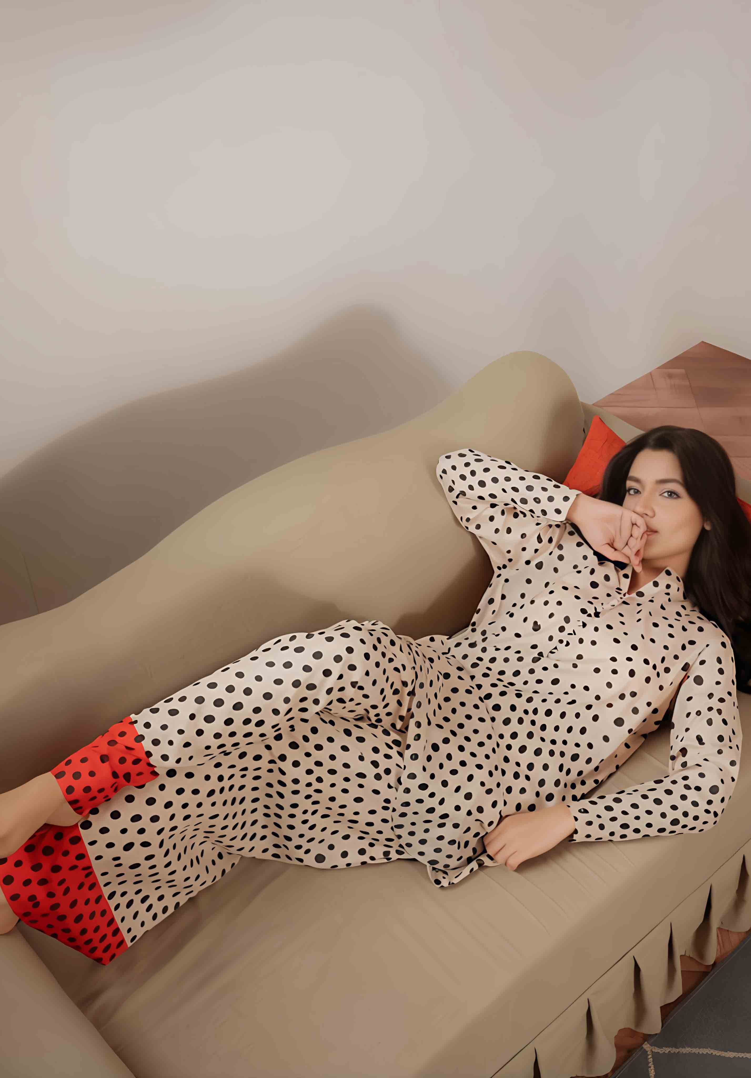 Iram Polka Dot Co-Ord Set