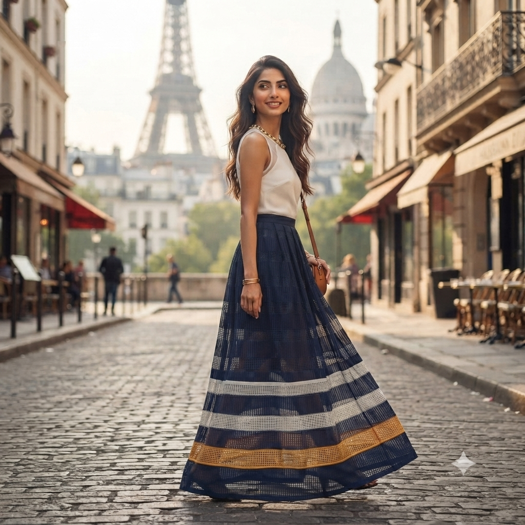 Parisian Chic Sleeveless Maxi Dress