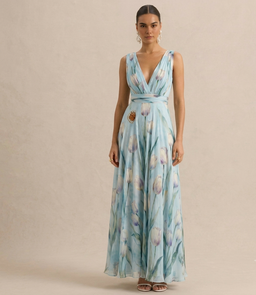 Seraphina Tulip  Maxi Dress