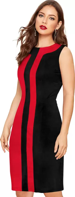 Women Bodycon Red Dress