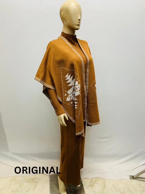 Stylish Shrug Three Piece Co-Ord Set