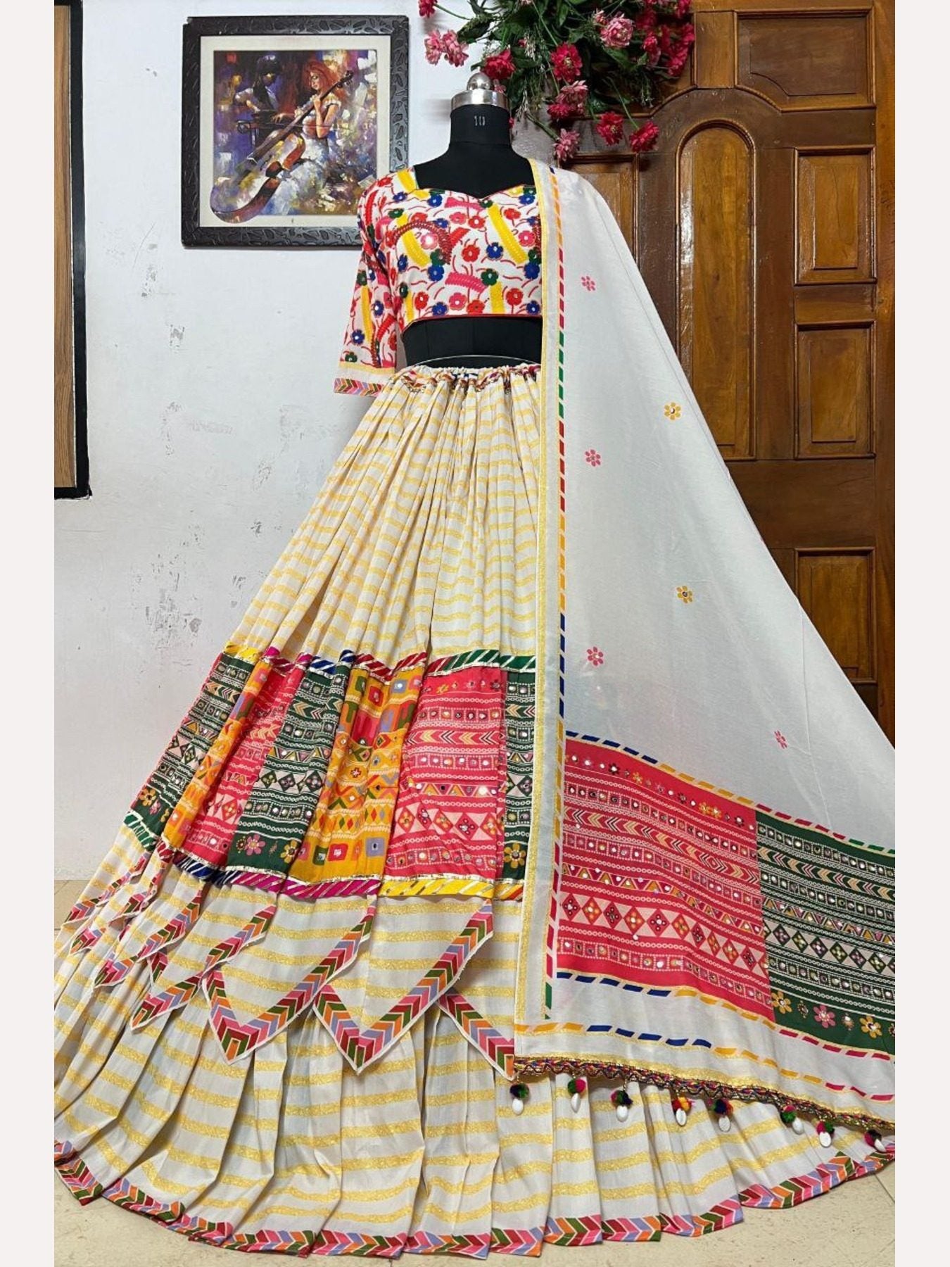 Designer Printed Lehenga Choli