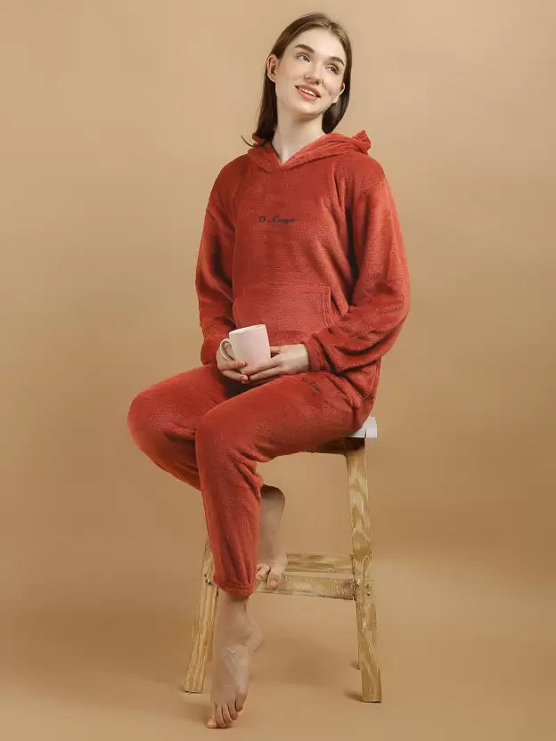 Women Cozy Night Suit Set