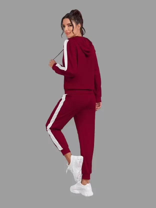 Solid Women Track Suit