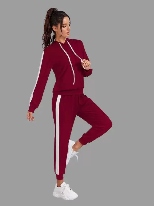 Solid Women Track Suit