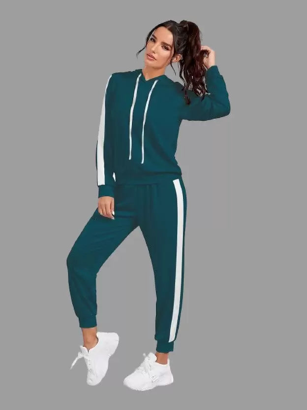 Solid Women Track Suit