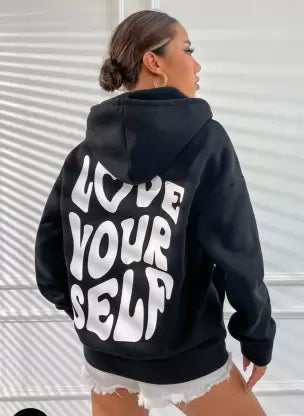 Love Yourself Designer Hoodie